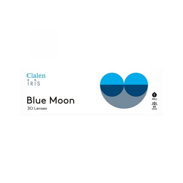 Clalen 1 Day Iris Blue Moon