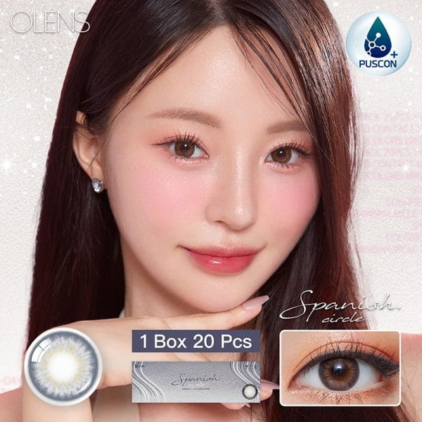 Olens Spanish Circle 1 Day Gray 20 Pack