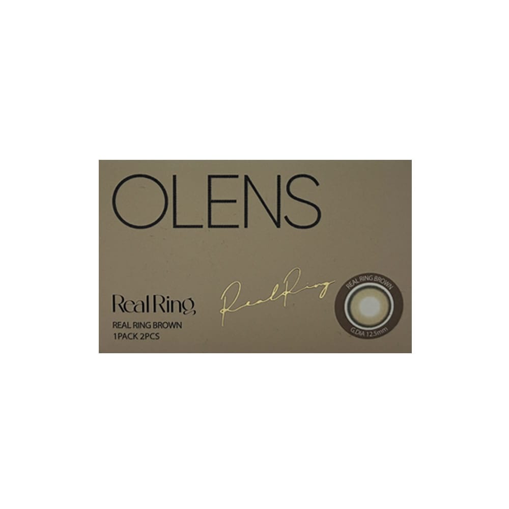 Olens Real Ring 1 Month Brown