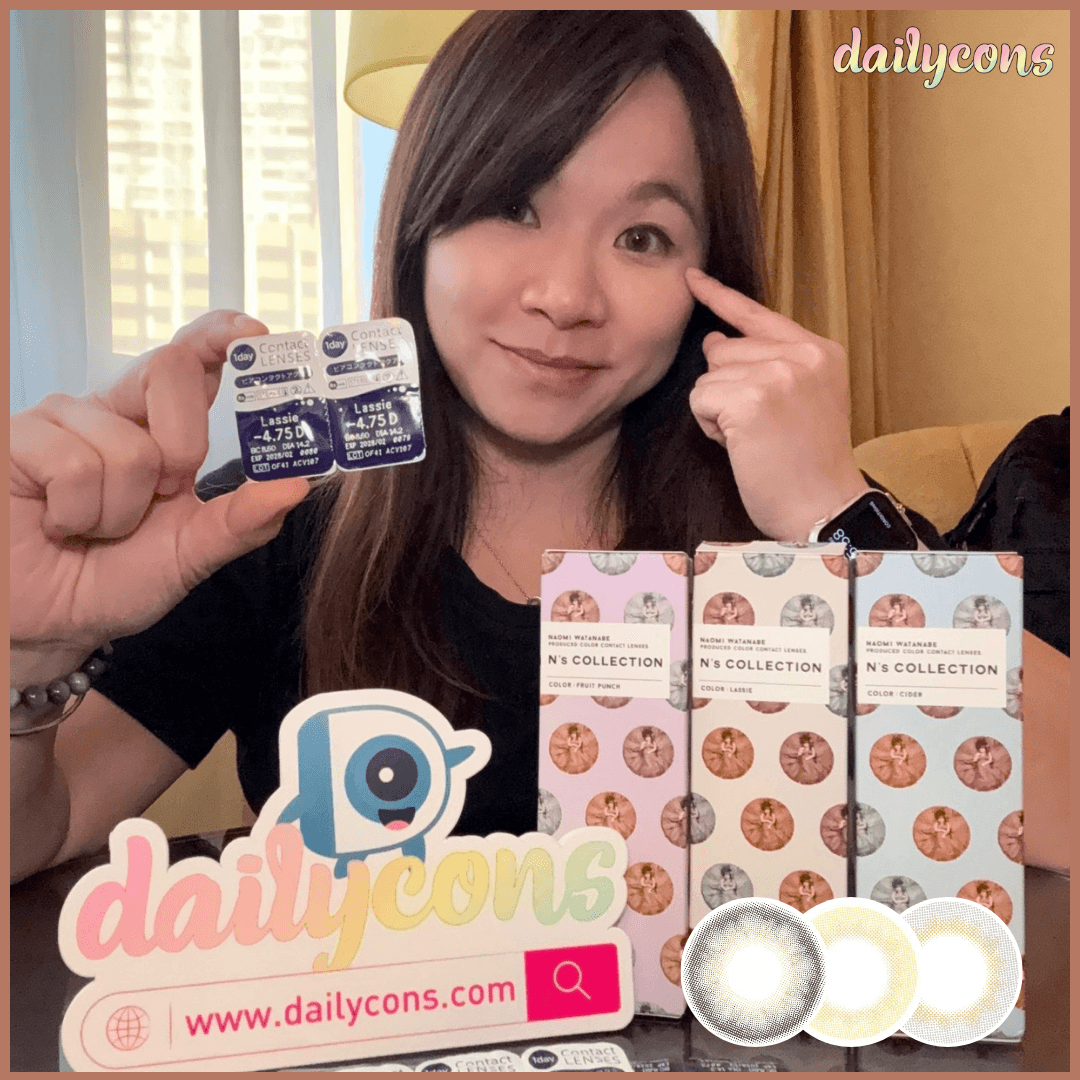 【渡邊直美代言】N’s COLLECTION混血風彩瞳實測
